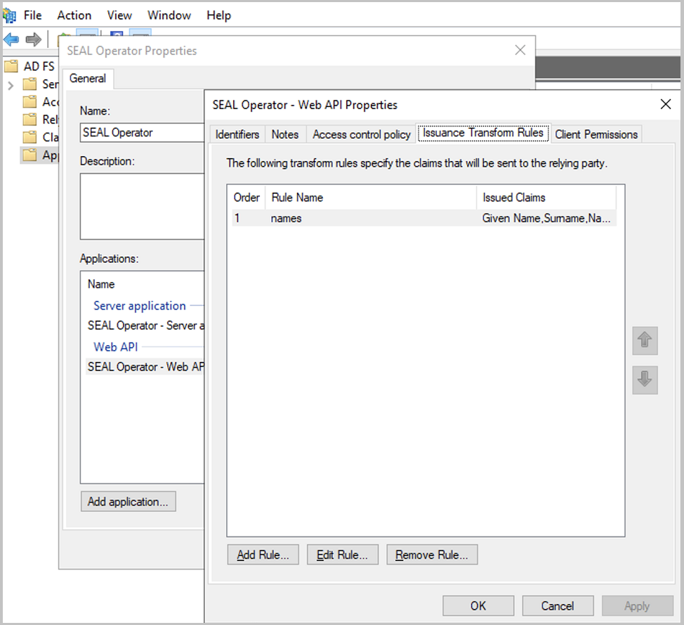 AD FS Transform Rules
